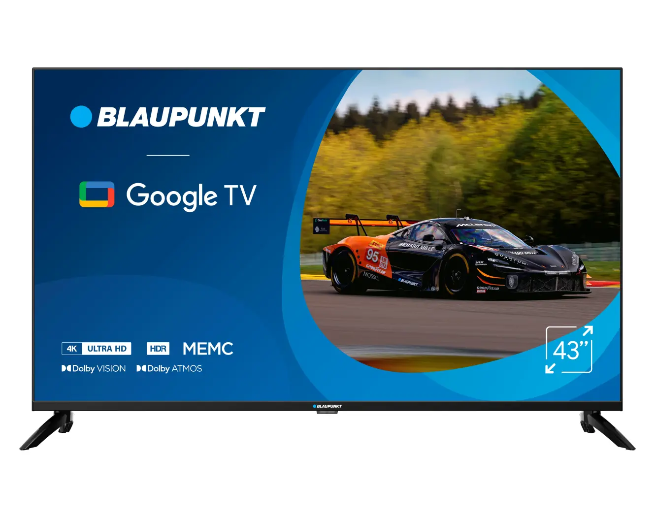 Televize Blaupunkt UHD 4K Google TV 43UBG6000S